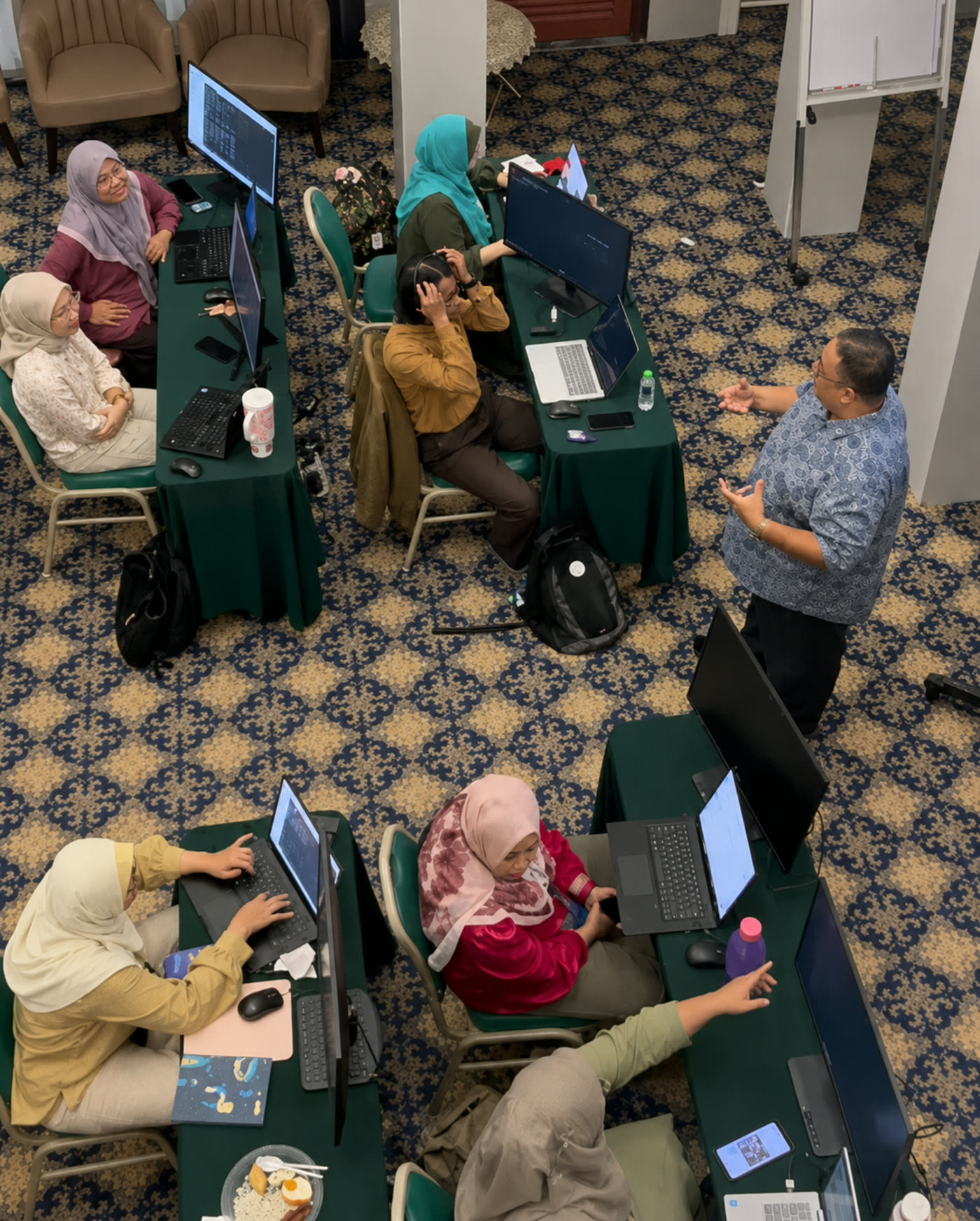 Suasana keseluruhan sesi ALESA di SIRIM Berhad