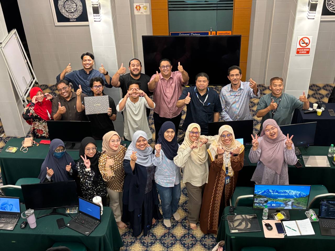 Reaksi spontan peserta selepas melihat ALESA beraksi